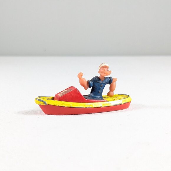 Vintage Corgi Popeye The Sailor Die Cast Boat Made In Great Britain - Picture 2 of 9